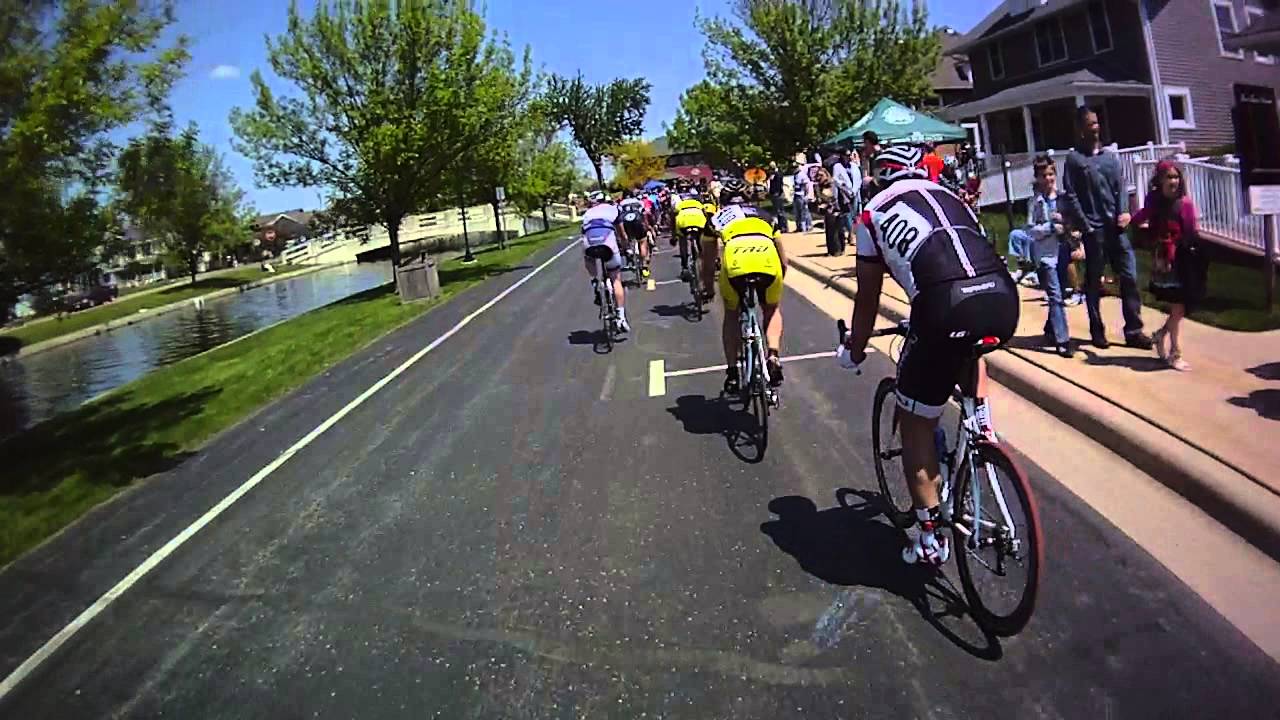 Fat and Skinny Tire Fest - Winona Lake Crit Cat 4, pt1