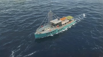 Ship Scene 3D Animation