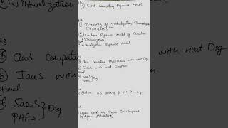 Cloud computing passing package 21CS72 #vtu #engineering