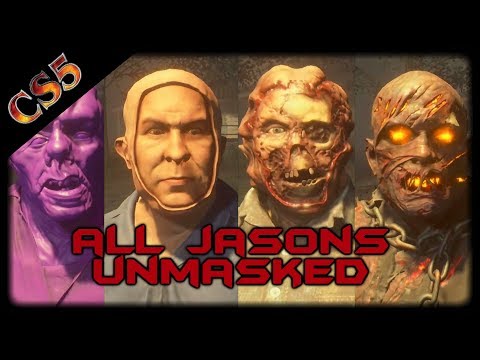 ALL JASON'S UNMASKED in Friday the 13th the game