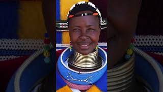 Ndebele Tribe in South Africa- Long Neck tribe shorts