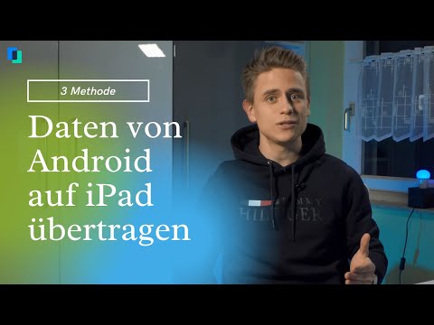 Video: Wie übertrage ich von Android auf das iPad?