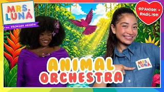 Animal Orchestra | Learn Feelings & Emotions with Mrs. Luna & Shoniqua Shandai 🌙