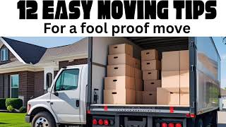 EASY Fool Proof Moving Tips