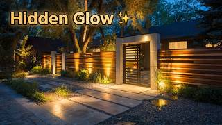 The Secret Glow! 9 Hidden Fence Lighting Ideas for a 5-Star Backyard 🌙✨