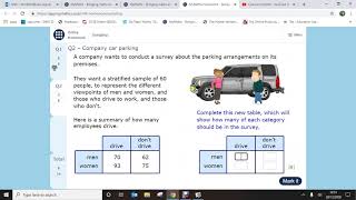 year 9 and 10 Statistics GCSE Sampling My Maths homework How to Video