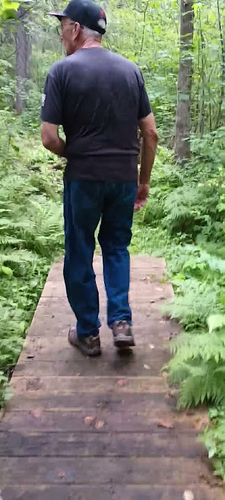 Spruce Lowland Trail, Rene Brunelle Provincial Park, Moonbeam ON #easy hike #watch your step