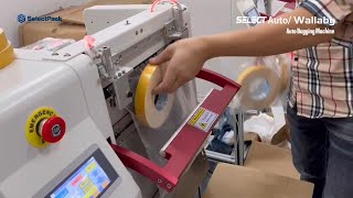 Celebrity SelectAuto/Wallaby Auto Bagger for Tape Rolls | SLP-DS02A/03A | SelectPack Profile
