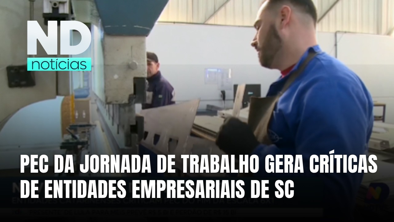 Entidades catarinenses se manifestam contra mudanças na escala de trabalho 6×1