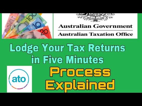 How to Lodge Tax Return in Australia Via MyGov|| Student & Temporary Residents ||