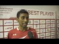 Men's WFC 2016 - SGP v USA - Post Game Interview