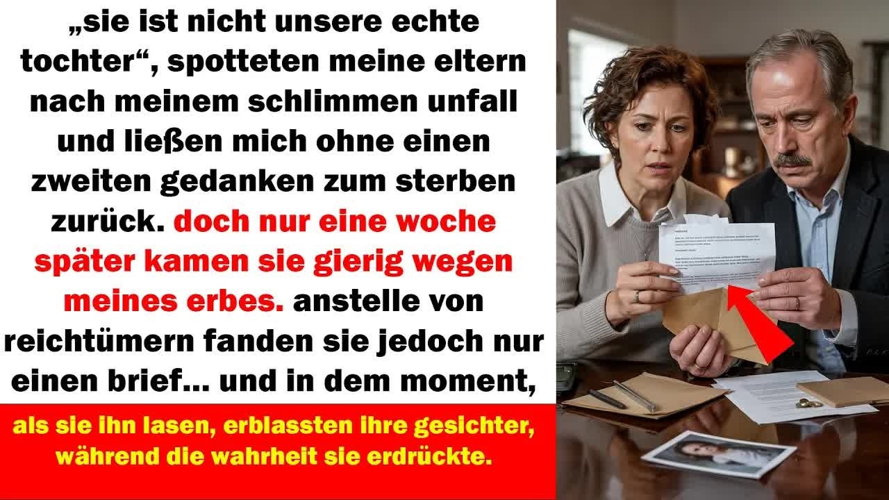 meine eltern nannten mich nicht ihre tochter und ließen mich sterben ein brief zerstörte sie
