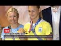 Новини України: бронзова медалістка Дар`я Білодід повернулася з Олімпійських ігор