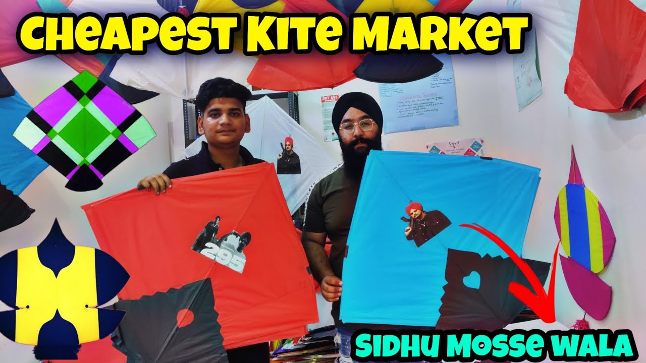 Cheapest Kite Market In Faridabad 😳 Starting From Rs 1 😳😱 Punjabi