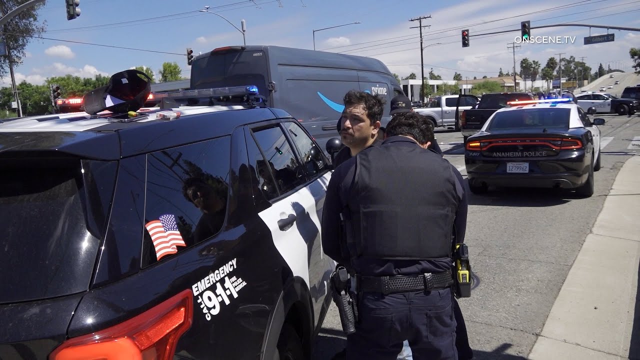 Stolen Pickup Truck Pursuit Ends With Crash - YouTube