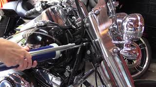 How To Lubricate Motorcycle Steering Head Bearings screenshot 5