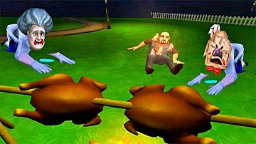 Scary Neighbor 3D - Gameplay Walkthrough Part 2 - New Levels ( Android, ios )