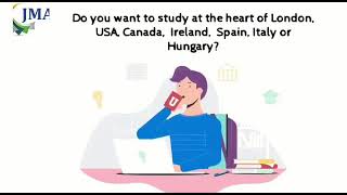 JMA advert for studying abroad