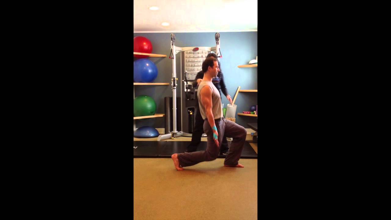 Chiropractor Livingston NJ AllPro Health Static Lunge YouTube