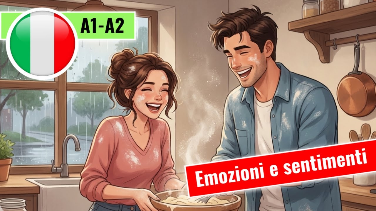 🇮🇹 Урок итальянского языка 8: 10 разговоров на итальянском (A1) | Как выразить заботу и радость.