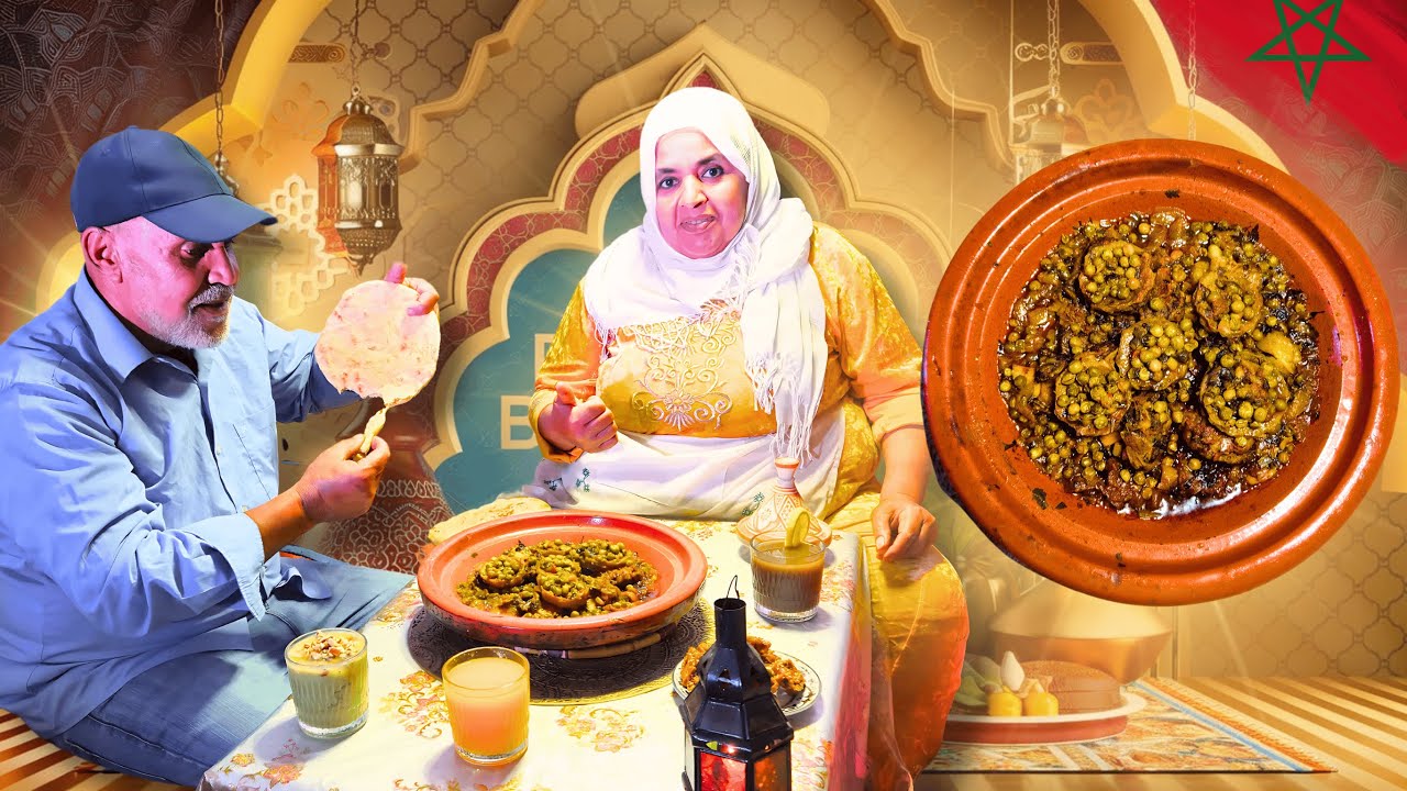 فطور رمضان 🌙: عبد الرحيم يبدع بطاجين القوق 🍲 و3 عصائر منعشة 🍹😋!