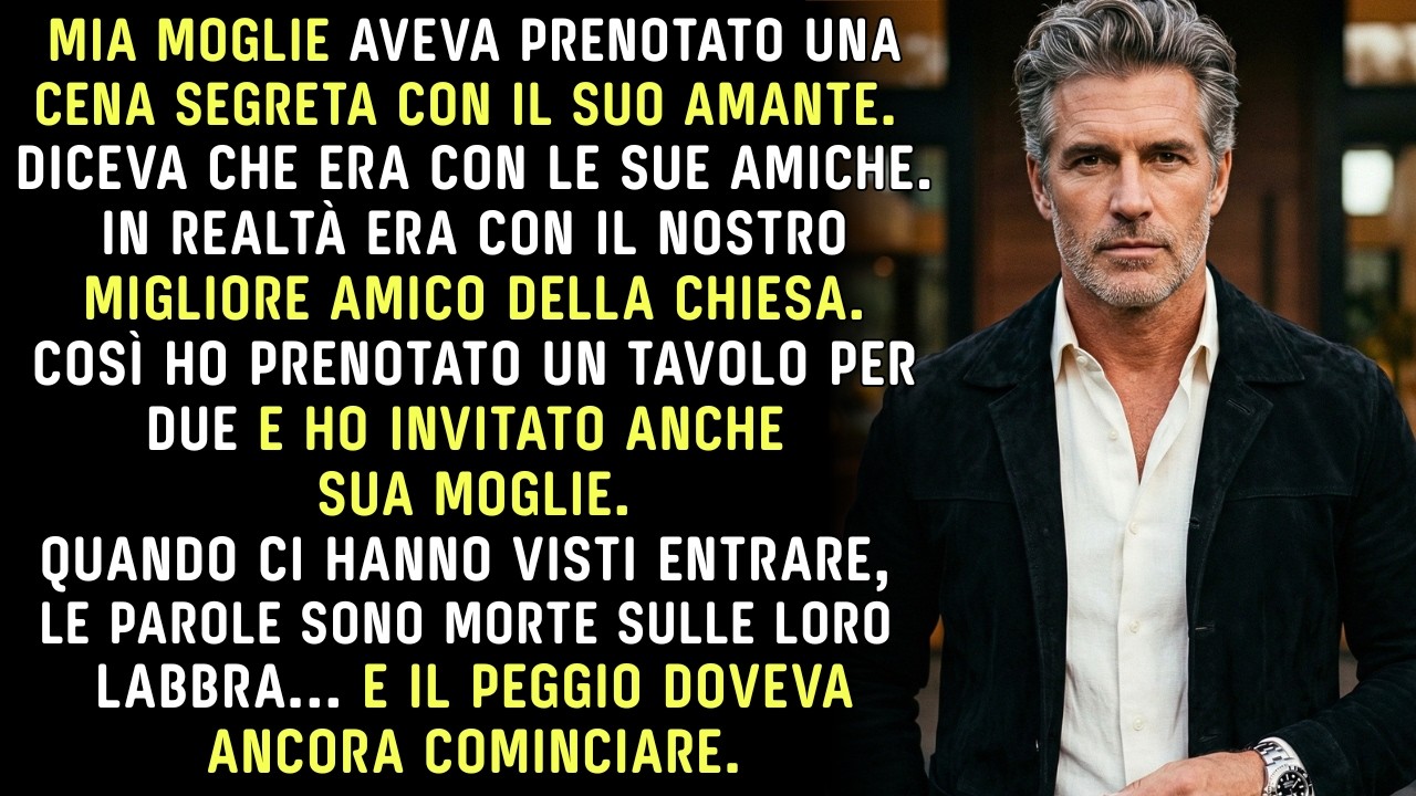 Mia moglie mi ha detto che sarebbe uscita con le amiche, ma io sapevo già dove sarebbe stata davvero. Per settimane ho raccolto prove in silenzio, mentre lei tornava a casa con il profumo di un...