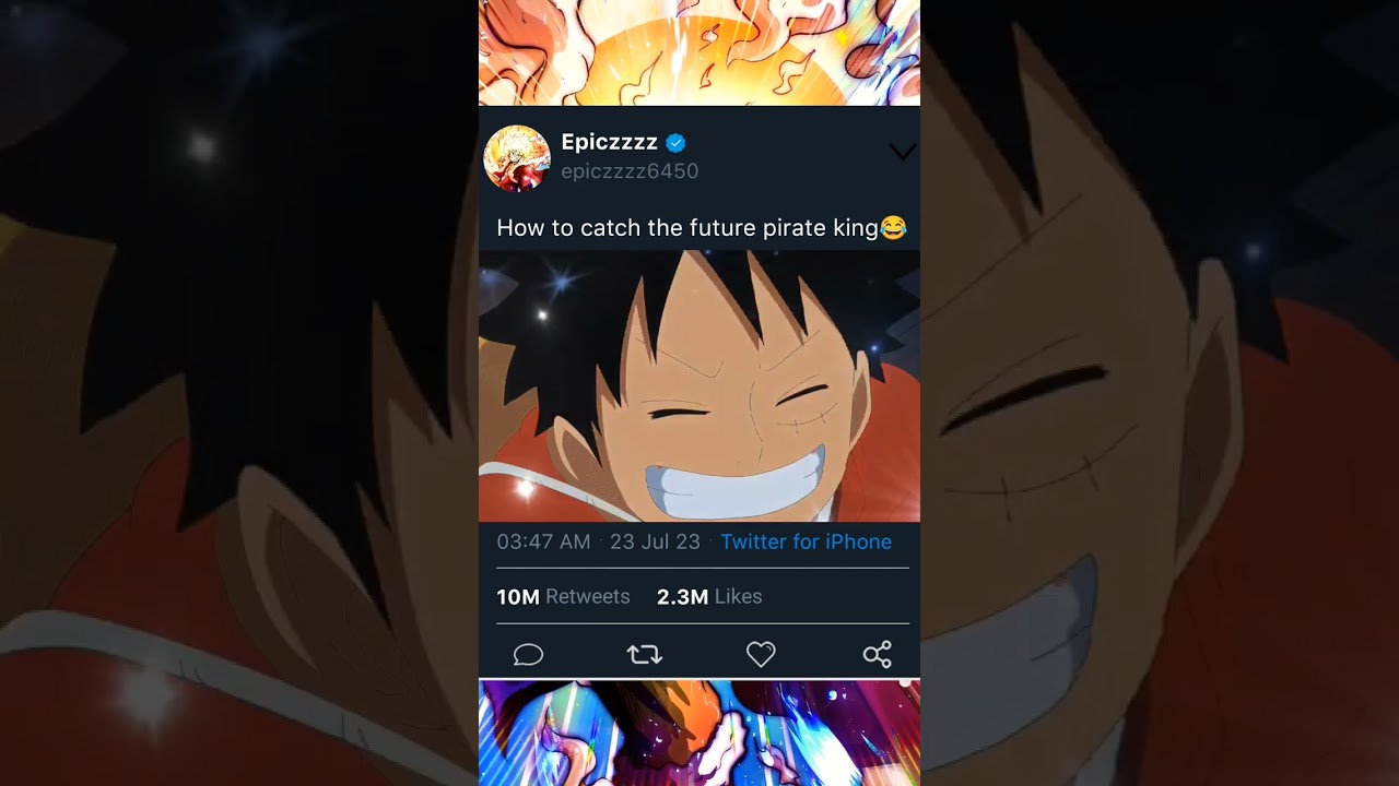 How to catch the future pirate king 👑😂😂 