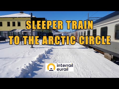 Sleeper Train To The Polar Circle//Stockholm-Narvik // Interrail// Tren cama al círculo polar ártico