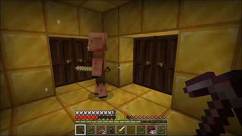 Minecraft, Piglin Opens Door?