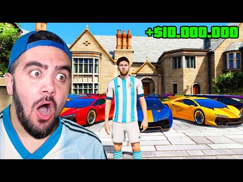 MESSI BENI EVINE DAVET ETTI GTA 5 DE ILK - GTA 5 MODS