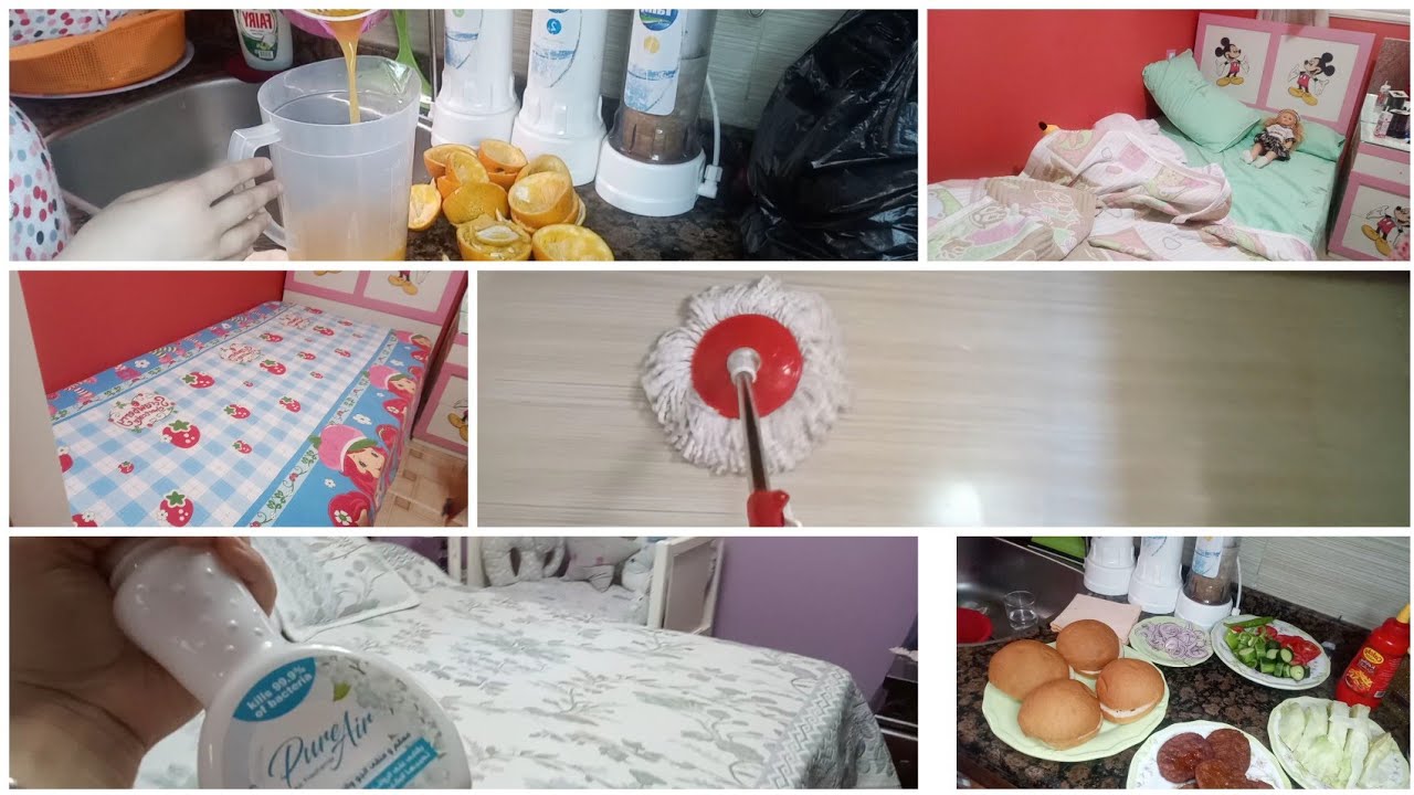 روتيني اليومي بسيط بس مشجع💪 ( ترويق وكنس ومسح وطبخ )