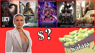 Scarlett Johansson’s Movie Salaries REVEALED: From Marvel to Jurassic World! Guide