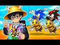 I PRETENDED TO BE A NOOB THEN USED MUTATED INFINITY BEE IN ROBLOX !! PIYUSH MINI