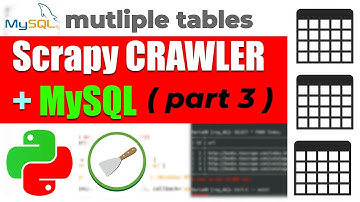 How To Web Scrape To Multiple Tables | Part 3 of Scrapy Crawler + MySQL series