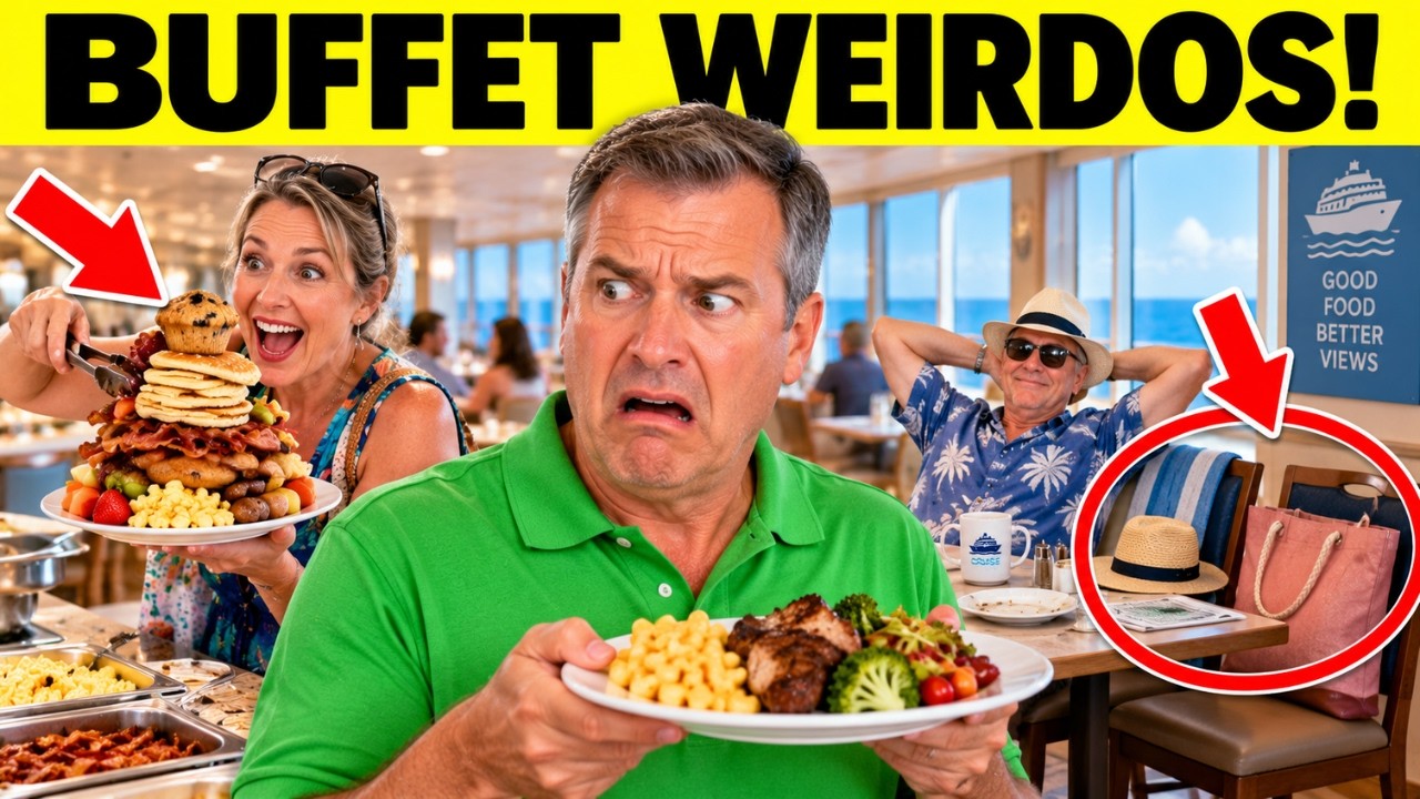 12 Passengers You'll Meet at the Buffet & How to Deal With Them!