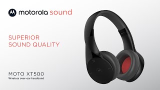 Moto Xt500 Wireless Over-Ear Headphones Unboxing Video