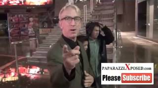 Andy Dick talks about Katt Williams being crazy as he leaves the movie 43 Premiere After Party