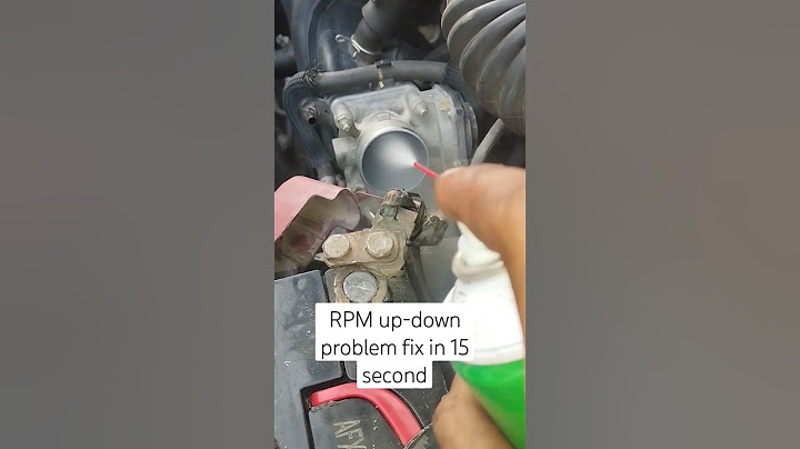 How to solve the RPM up-down problem fix #throttle-body #vigo #car #kia #etcs #today_breaking_news