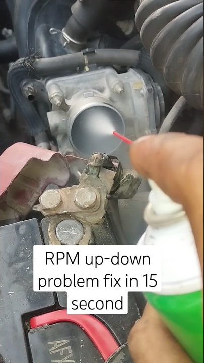 How to solve the RPM up-down problem fix #throttle-body #vigo #car #kia #etcs #today_breaking_news