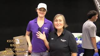 Hopkins County CANHelp 2026 Back to School Fair at the ROC in Sulphur Springs, TX  August 6, 2026