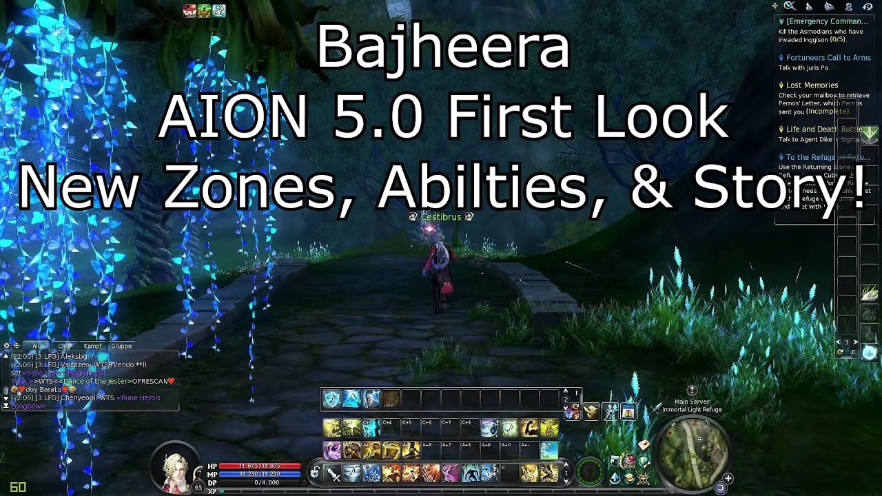 Bajheera - AION Patch 5.0 First Look: New Zones, Abilties, & Storyline