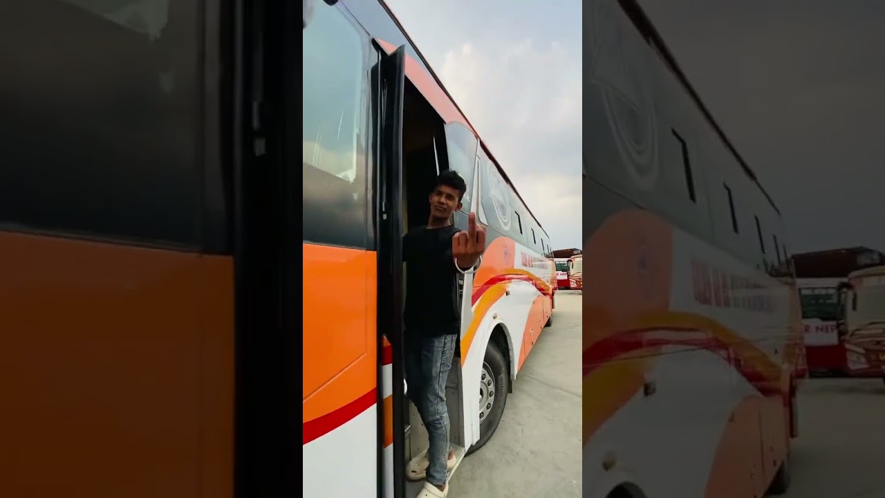 GOLDEN AIR BUS ( NEPALGUNJ TO KATHMANDU )