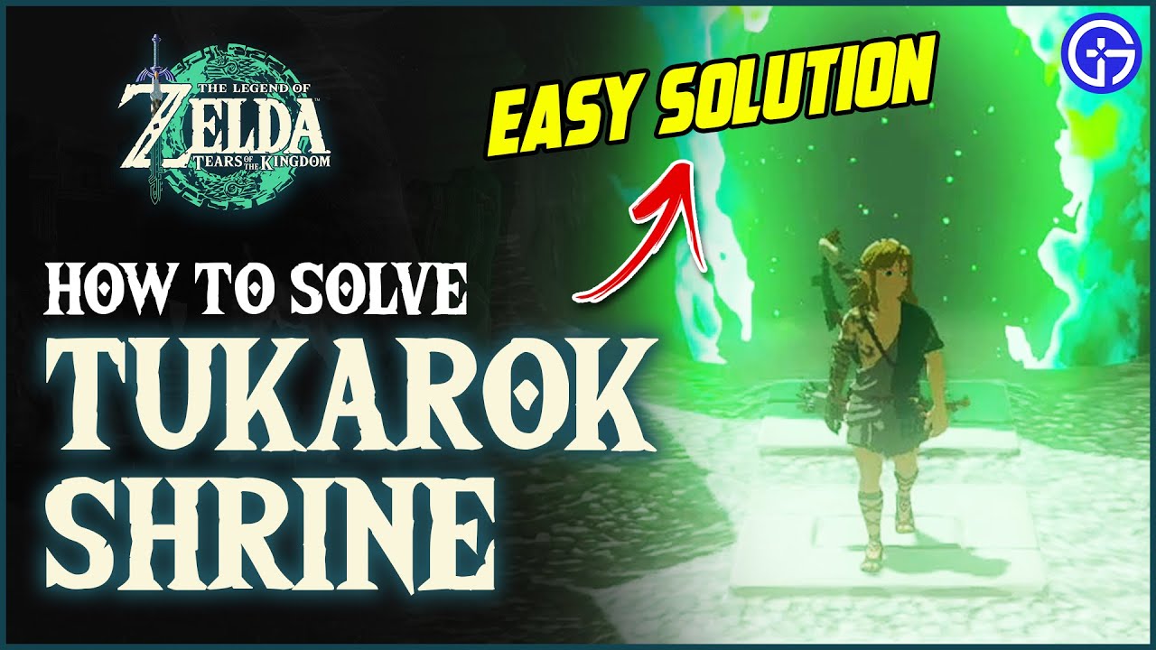 Zelda TOTK Tukarok Shrine Puzzle Solution | How to Complete Shrine in Tears Of The Kingdom