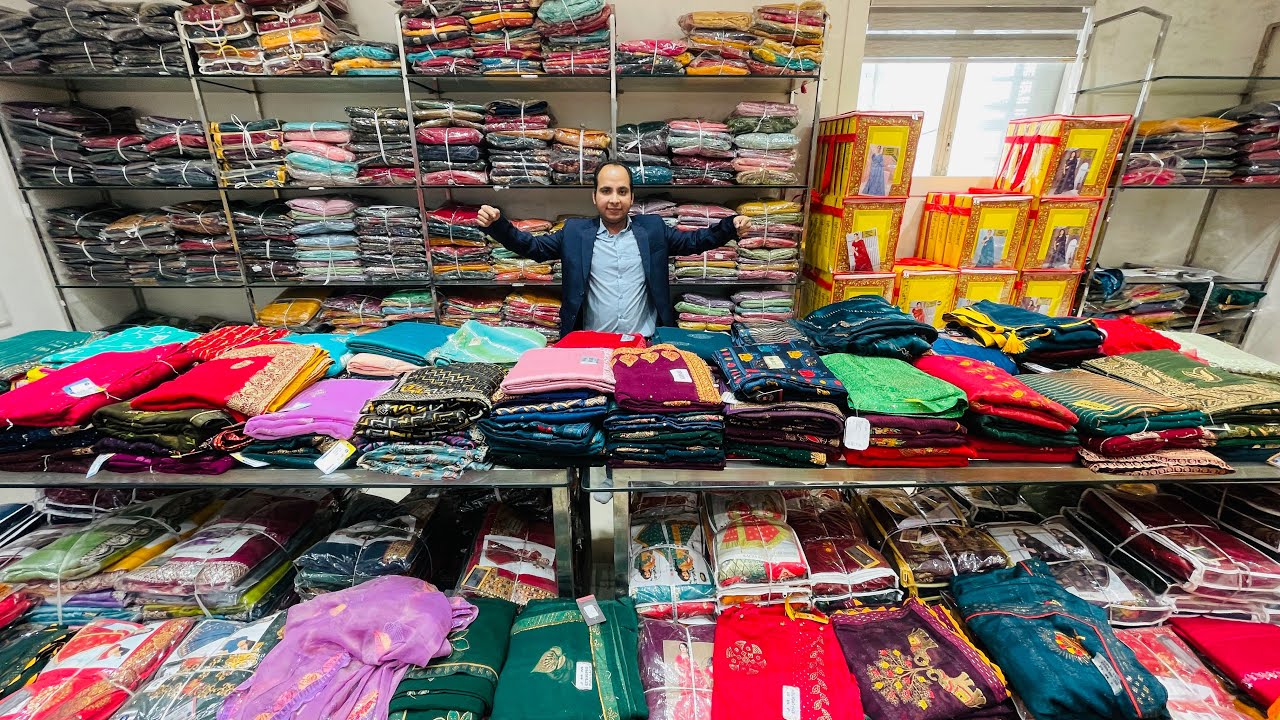 Jalan mega mart tour || saree market, suit market, lehanga market, Surat || kapda market surat