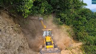 JCB vs Massive Mountain-Tiny Machine Takes on HUGE Excavation