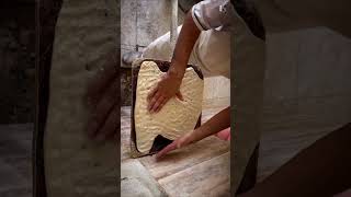 STONE BREAD 🍞 ! Straight from the heart of the stone oven😋#bread #asmr #real_content