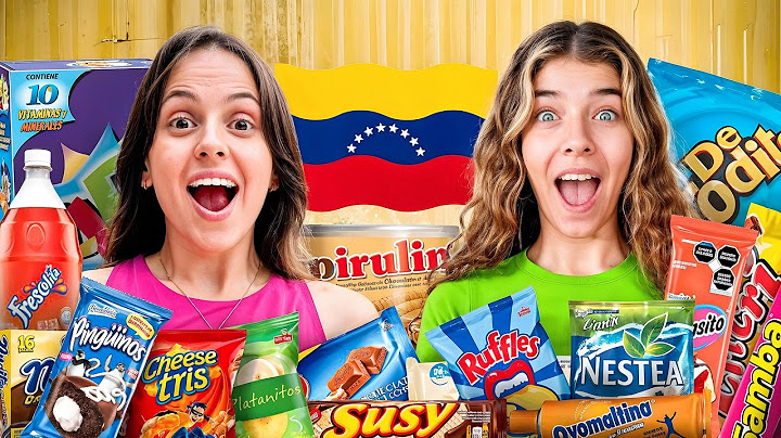 PROBANDO DULCES VENEZOLANOS FT @delfipalladinoo