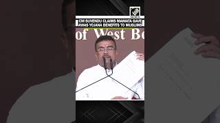 Information Suvendu claims Mamata gave Awas Yojana benefits went to 52 Muslims, 2 Hindus News