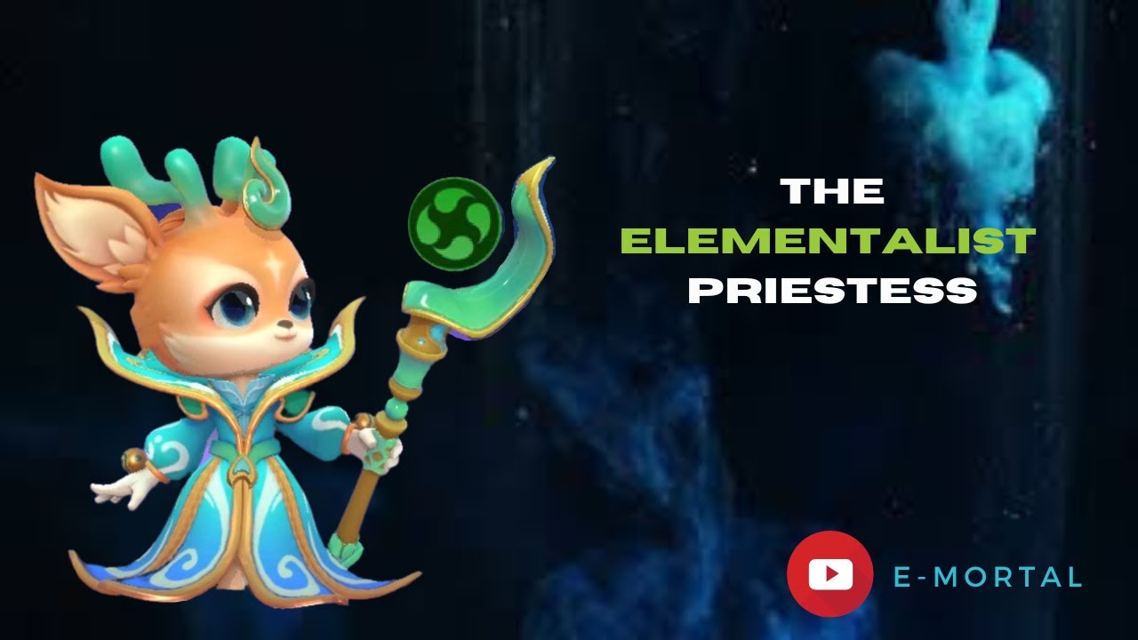 Elementalist and Forsaken Light Synergy Magic Chess Using Eva Commander Level 1!