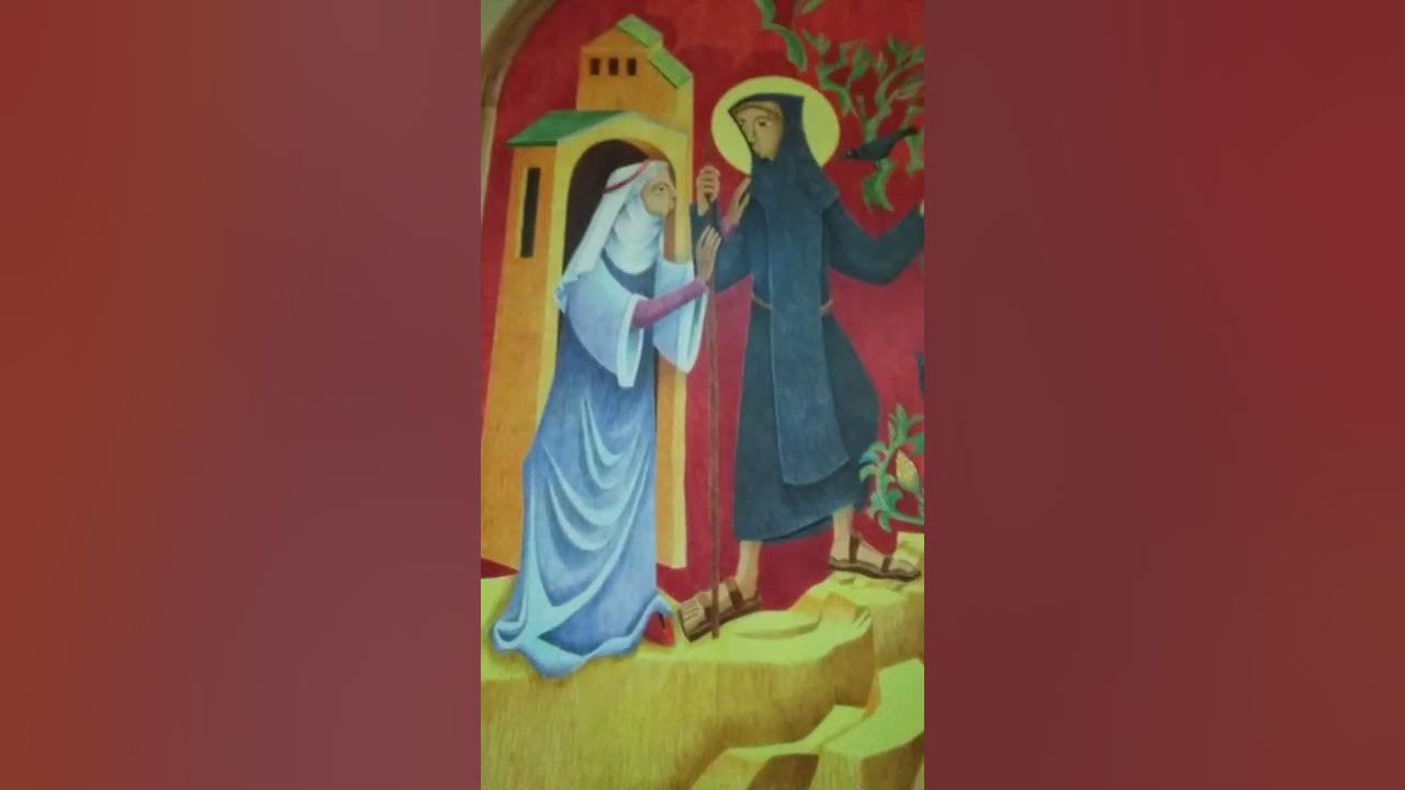 Saint Meinrad shrine (triptych) located at the St. Meinrad Archabbey Saint Meinrad shrine (triptych) located at the St. Meinrad Archabbey